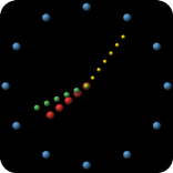 Shake Clock Live Wallpaper