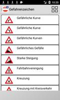 Las señales de tráfico Austria Poster