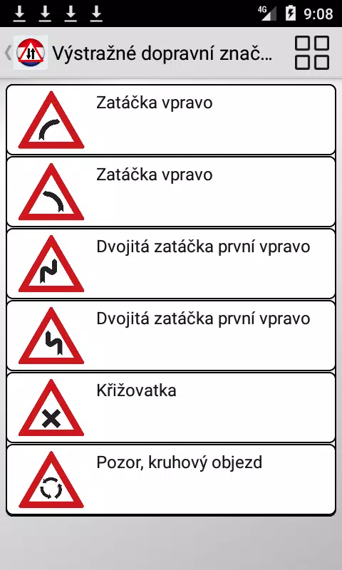 Traffic signs Czech Republic APK for Android Download