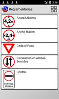 Road signs Chile পোস্টার