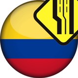 Signaux de circulation Colombie icône