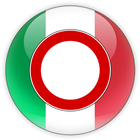 las señales de tráfico Italia icono