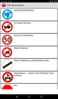 Signalisation routière Turquie Affiche