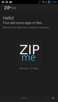 ZIPme الملصق