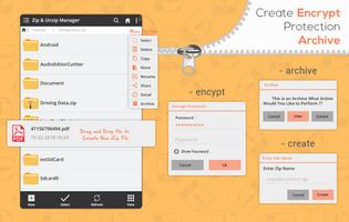 Zip File Extractor - File Compressor, Unzip, Unrar capture d'écran 3