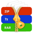 extracteur de fichier zipunzip icône