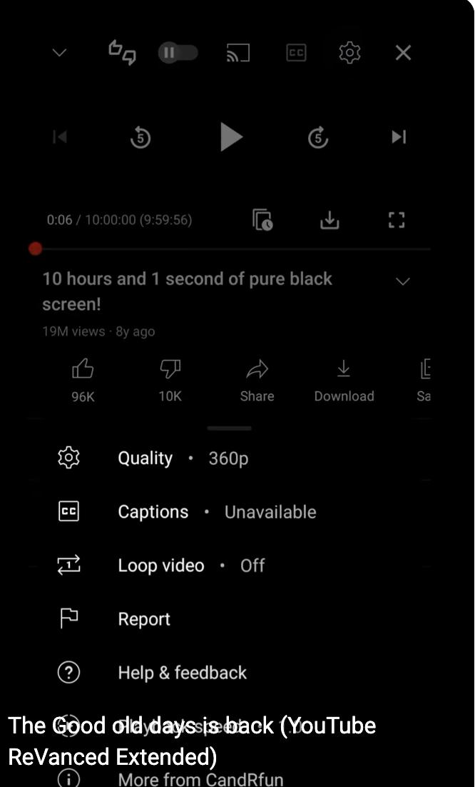 Youtube ReVanced screenshot 2