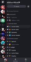 برنامه‌نما Discord عکس از صفحه