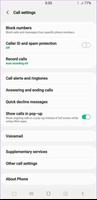 Samsung Contacts تصوير الشاشة 1