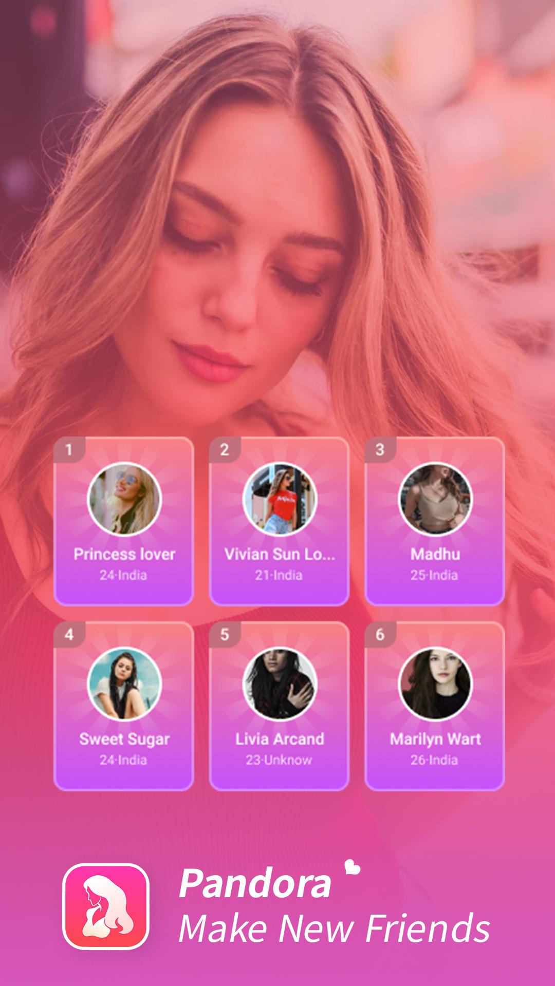 Pandora - Dating App to Video Chat & Meet New Hottie APK for Android