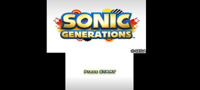 Sonic Generations captura de pantalla 1