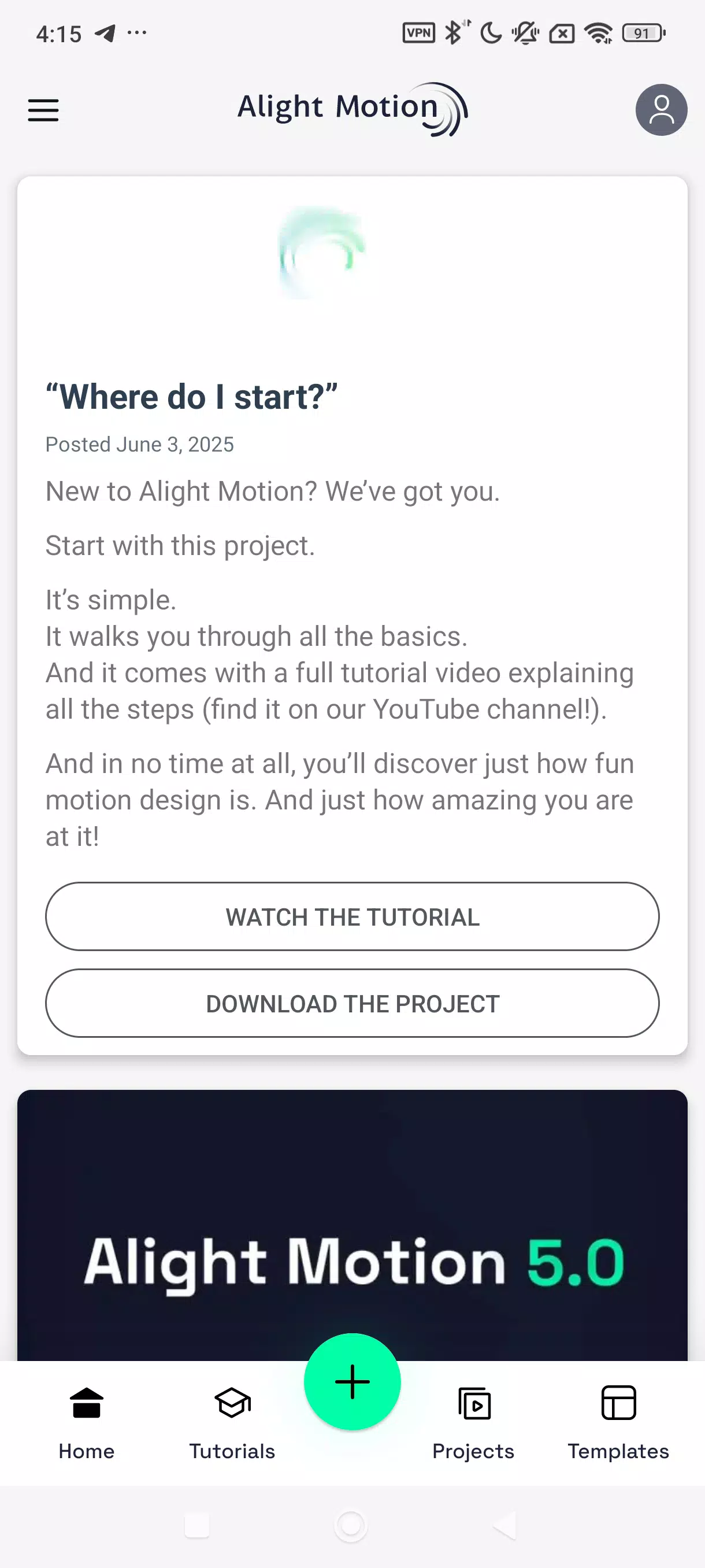 Alight Motion screenshot