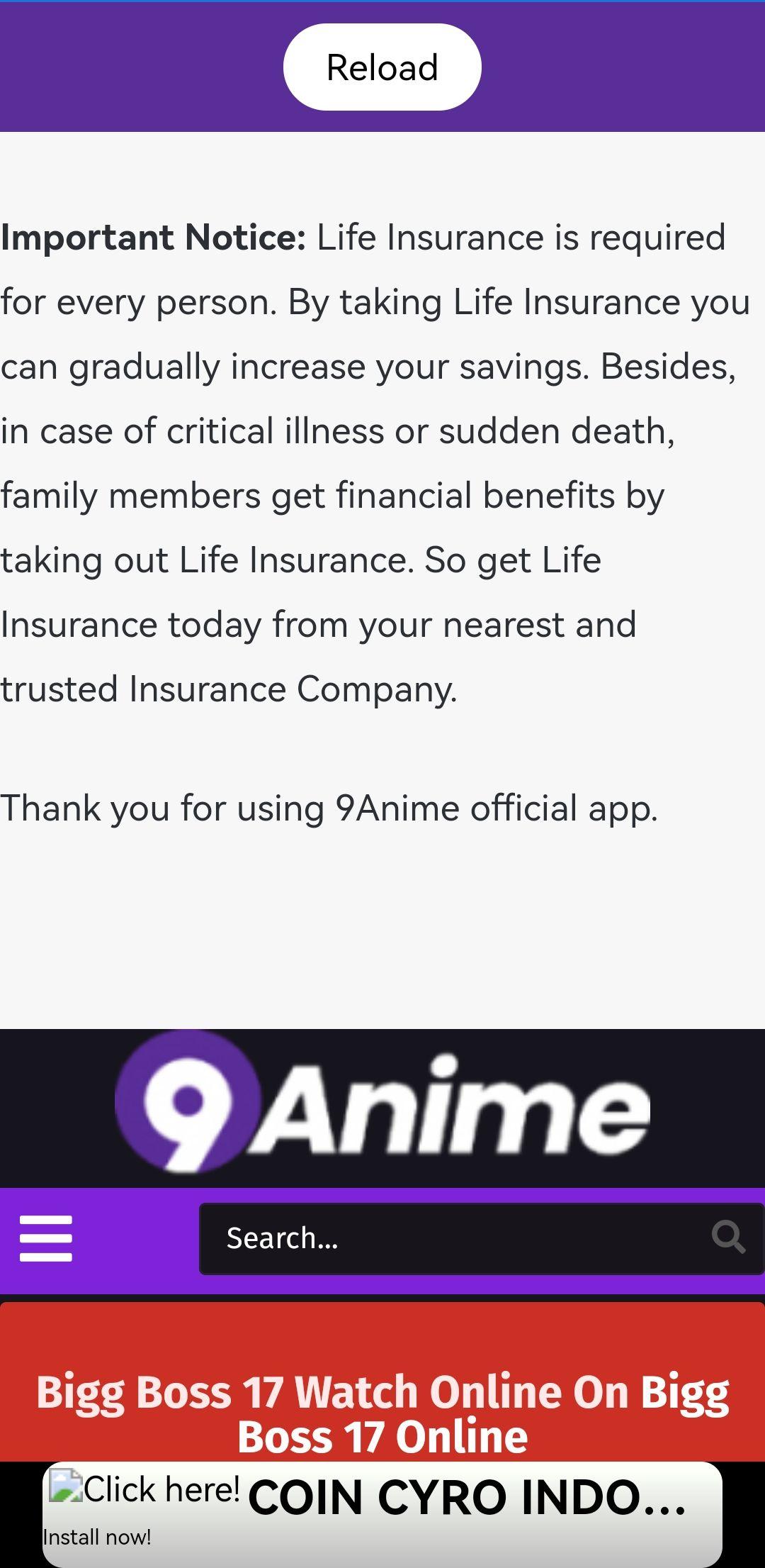 9Anime APK for Android Download