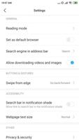 برنامه‌نما Mi Browser عکس از صفحه