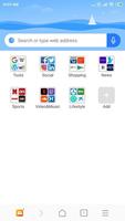 برنامه‌نما Mi Browser عکس از صفحه