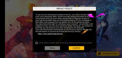 Free Fire Advance Server اسکرین شاٹ 1