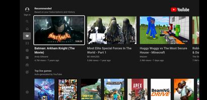 Smart YouTube TV captura de pantalla 1