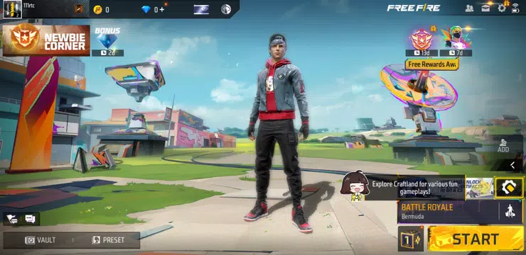 Screenshot 2 for Free Fire: 8th Anniversary!