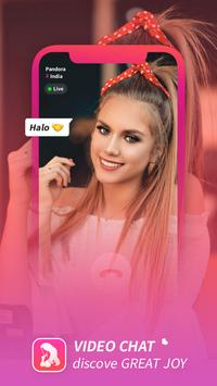Pandora - Dating App to Video Chat & Meet New Hottie screenshot 3