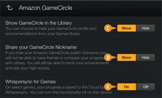 Amazon GameCircle Affiche