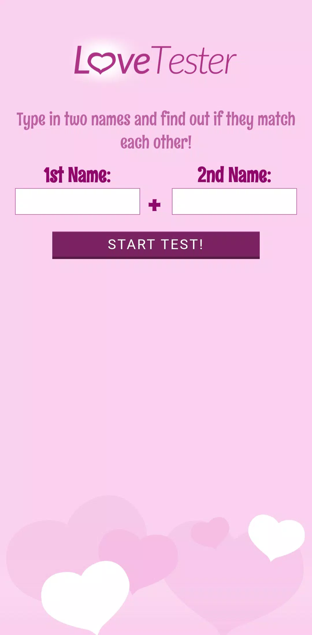 Love Tester – Find Real Love