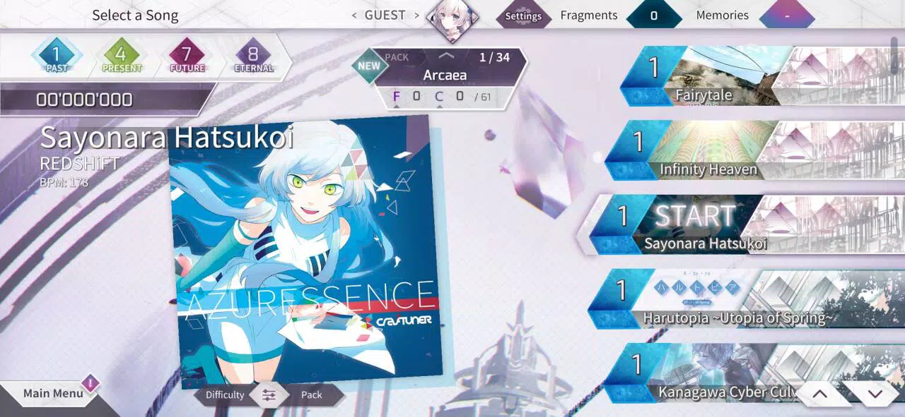 Arcaea – 创新立体节奏游戏