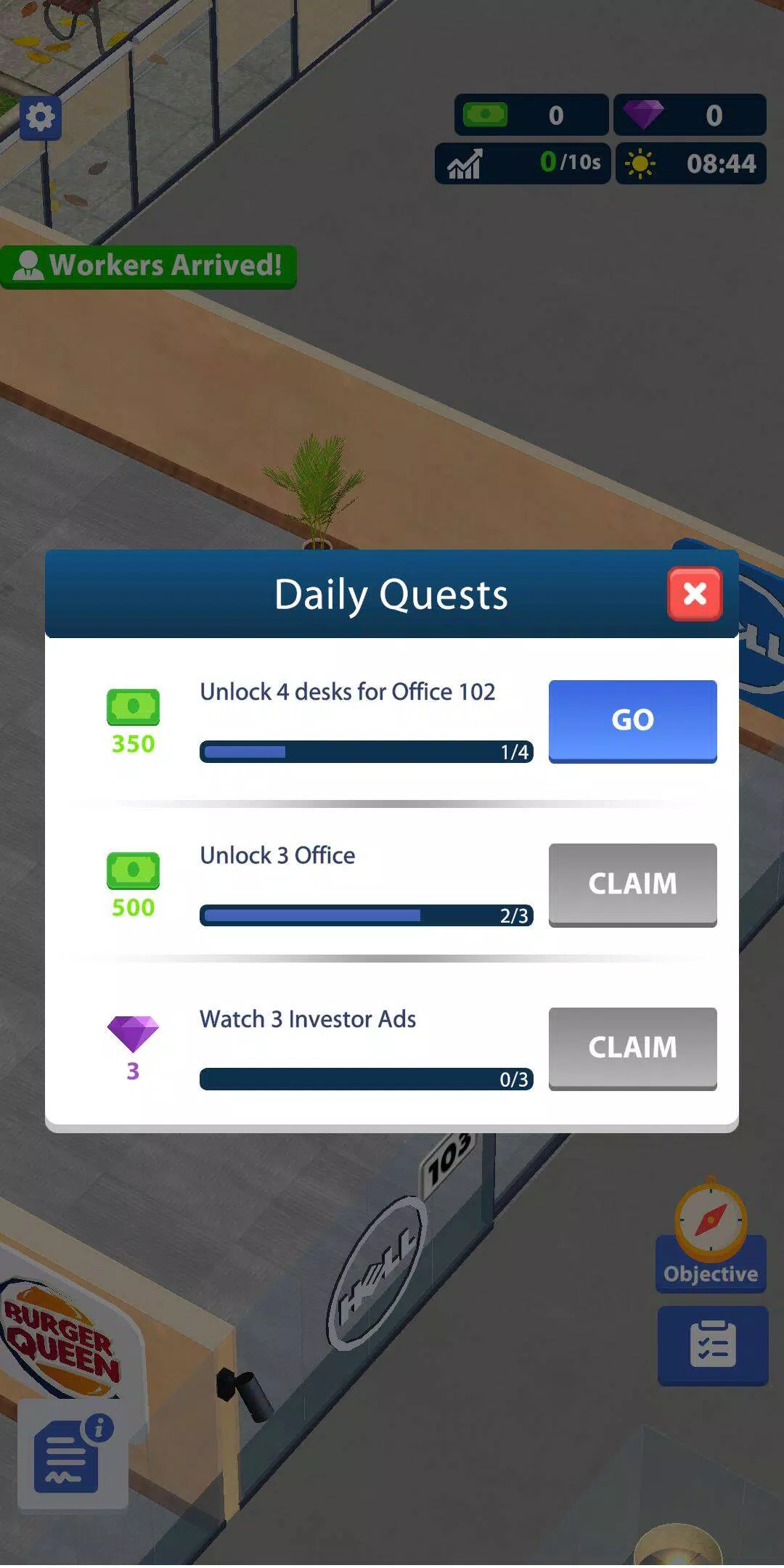 办公室生活 (Office Life)!放置大亨游戏