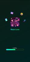 Theme Neon Love poster