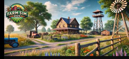 Ultimate Farm Simulator 25 Cartaz
