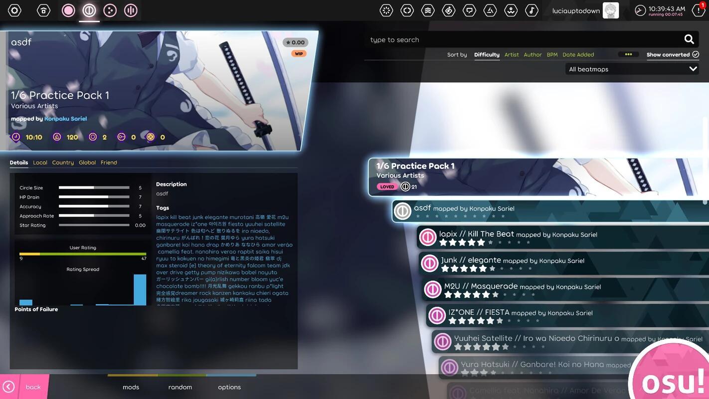 Скачать osu! APK для Android - Последняя Версия
