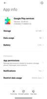 ‏خدمات Google Play الملصق
