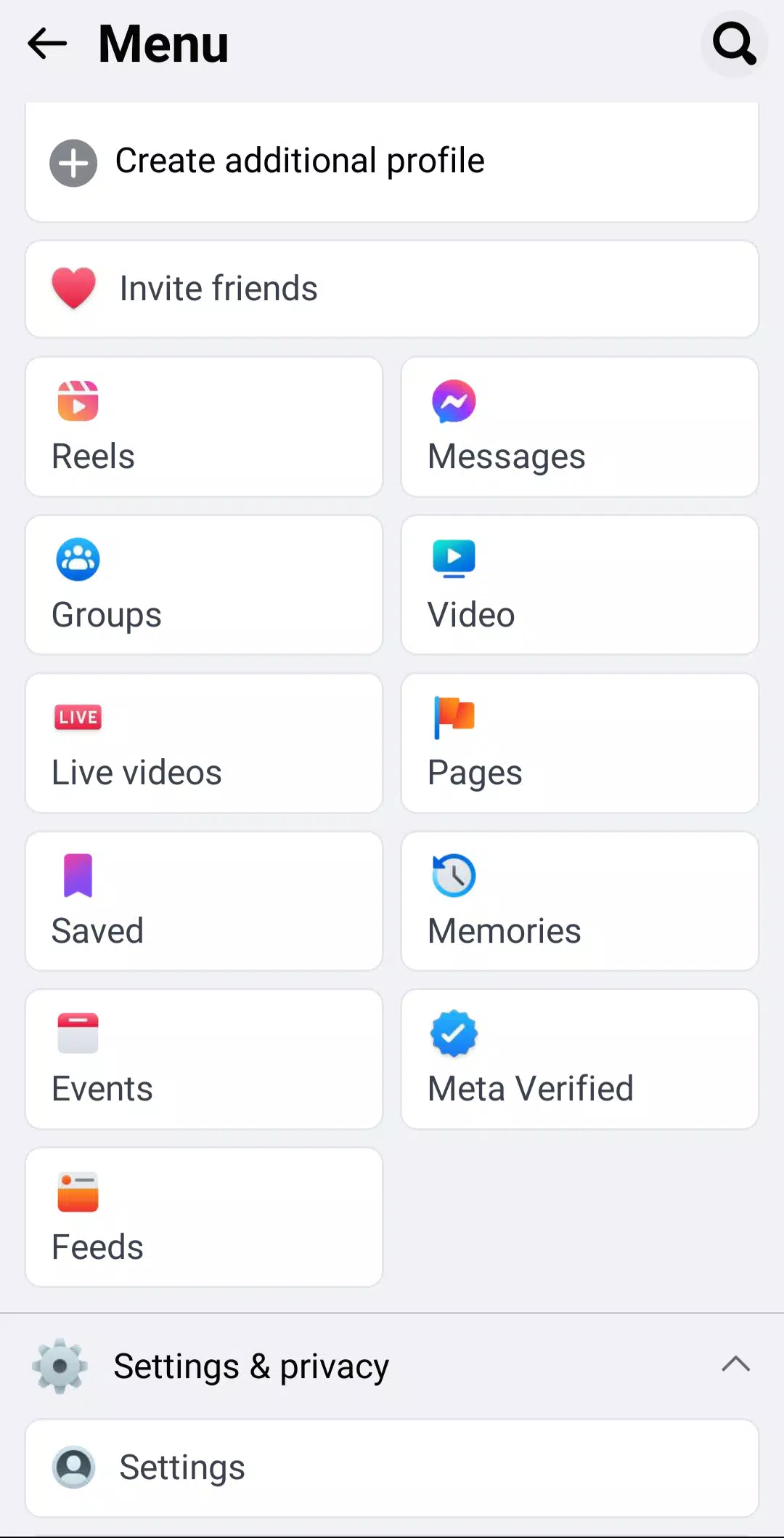Facebook Lite screenshot