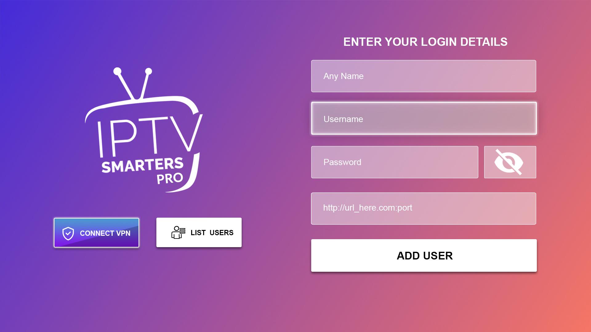 Descarga de APK de IPTV Smarters PRO para Android