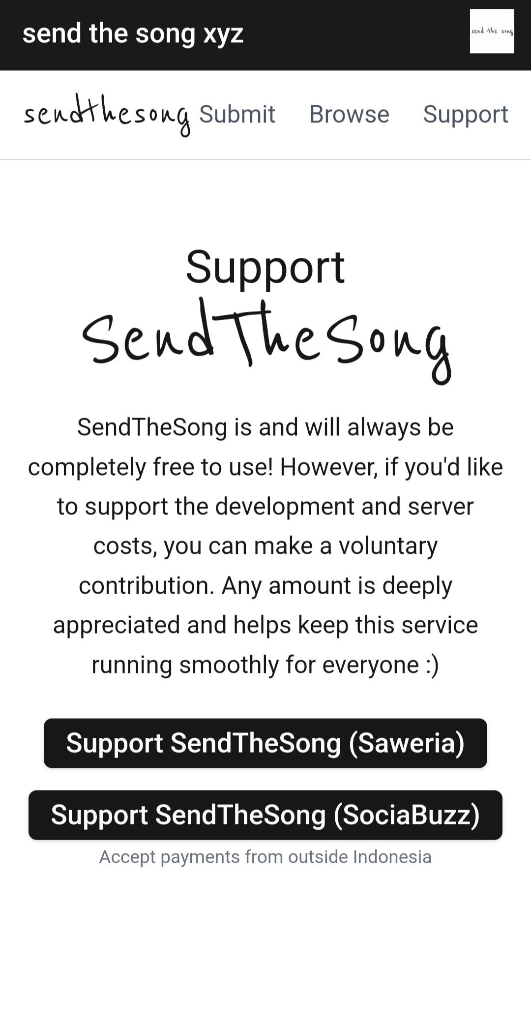 Send the song xyz apk download for android latest version
