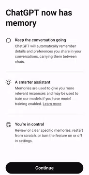 Screenshot 2 for ChatGPT