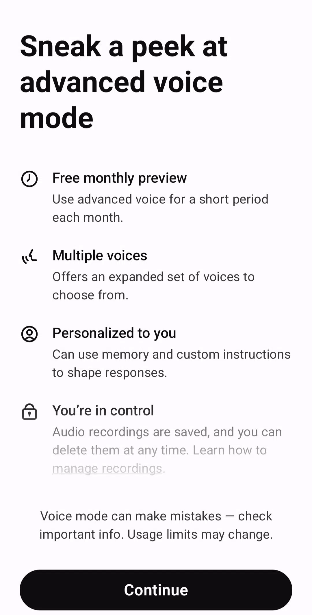 ChatGPT screenshot
