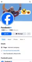 Facebook na Android TV plakat