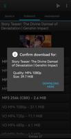 Dentex YouTube Downloader screenshot 2