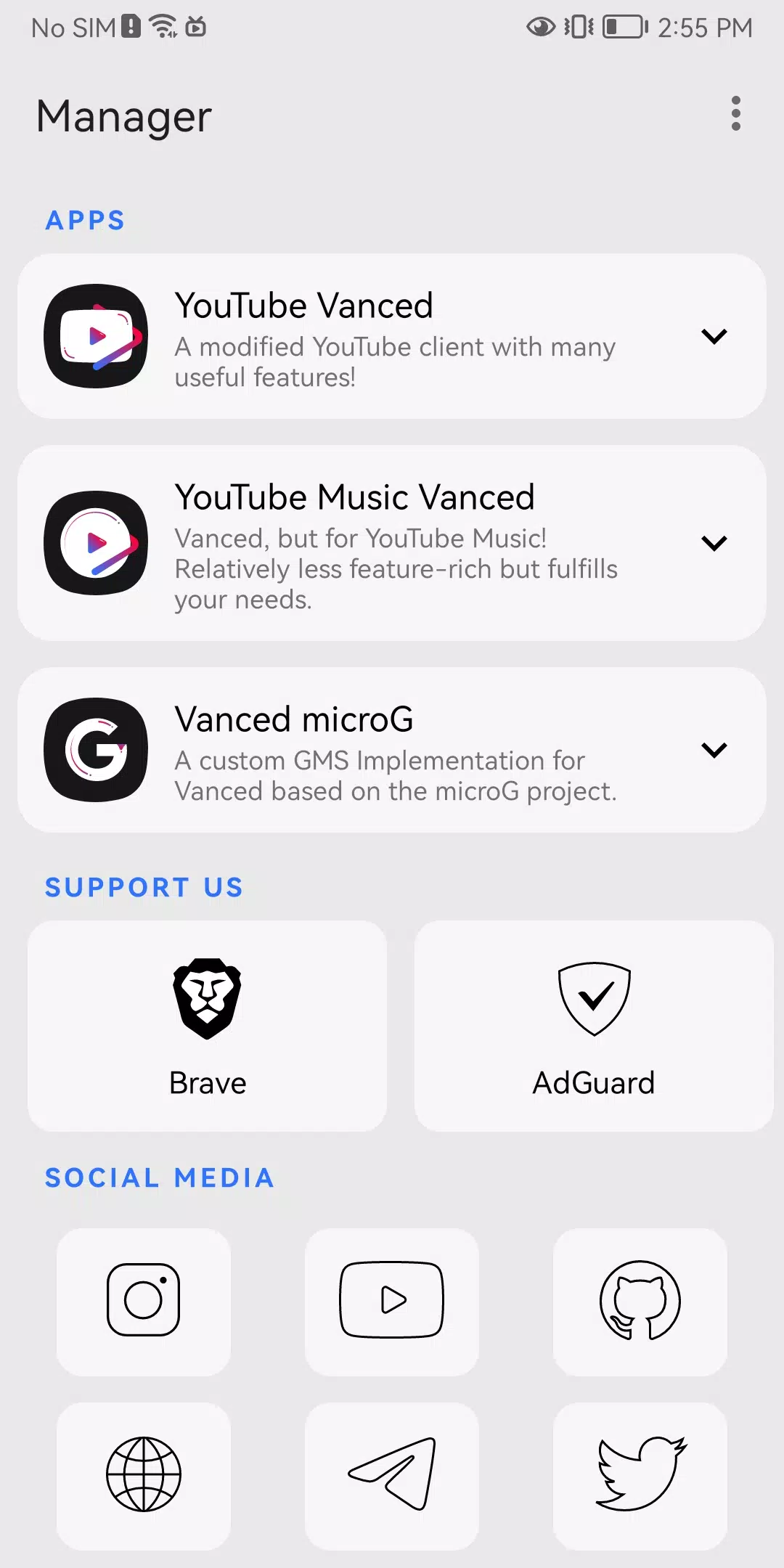 Vanced Manager for YouTube Vanced APK for Android Download
