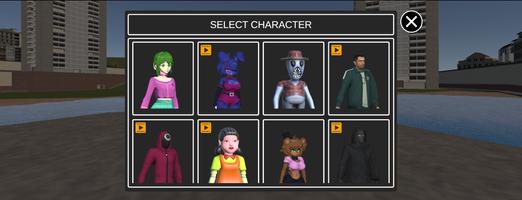 Ragdoll Sandbox Fall Simulator imagem de tela 2