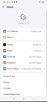 TickTick الملصق