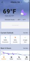 1 Schermata Weather Now Launcher