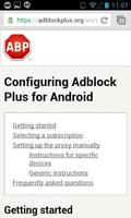 Adblock Plus capture d'écran 2