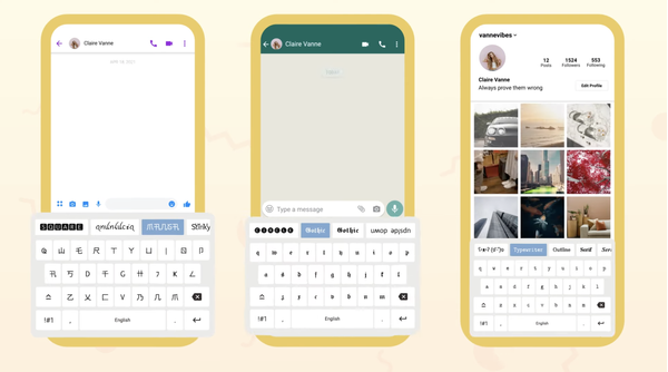 Android'de Fonts Keyboard - Yazı Stilleri nasıl indirilir? image