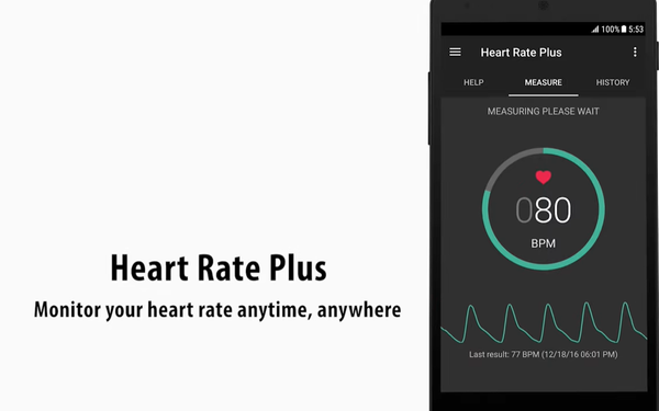 Top 10 Heart Rate Monitor and Pulse Checker Apps for Android image