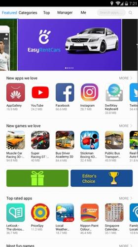 download huawei appgallery for android