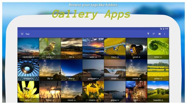 Top 10 Gallery Apps for Android image