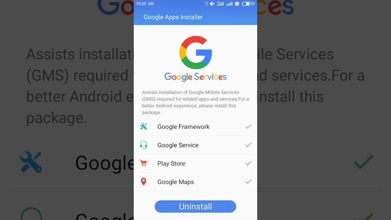 Google Apps Installer banner