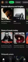 Spotify स्क्रीनशॉट 2