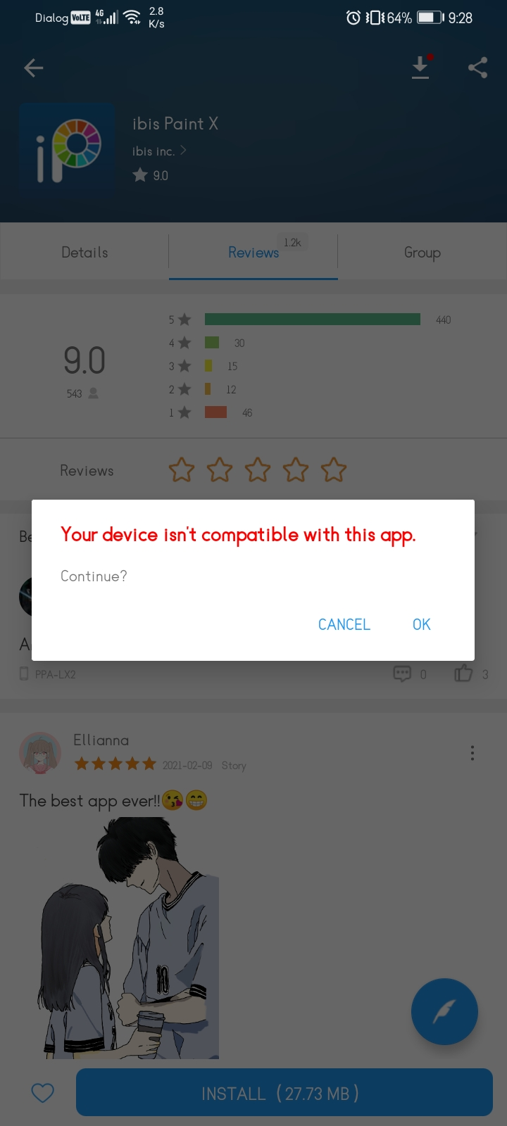 Serinagamer eine Empfehlung unter ibis Paint X Diskussionsgruppe
